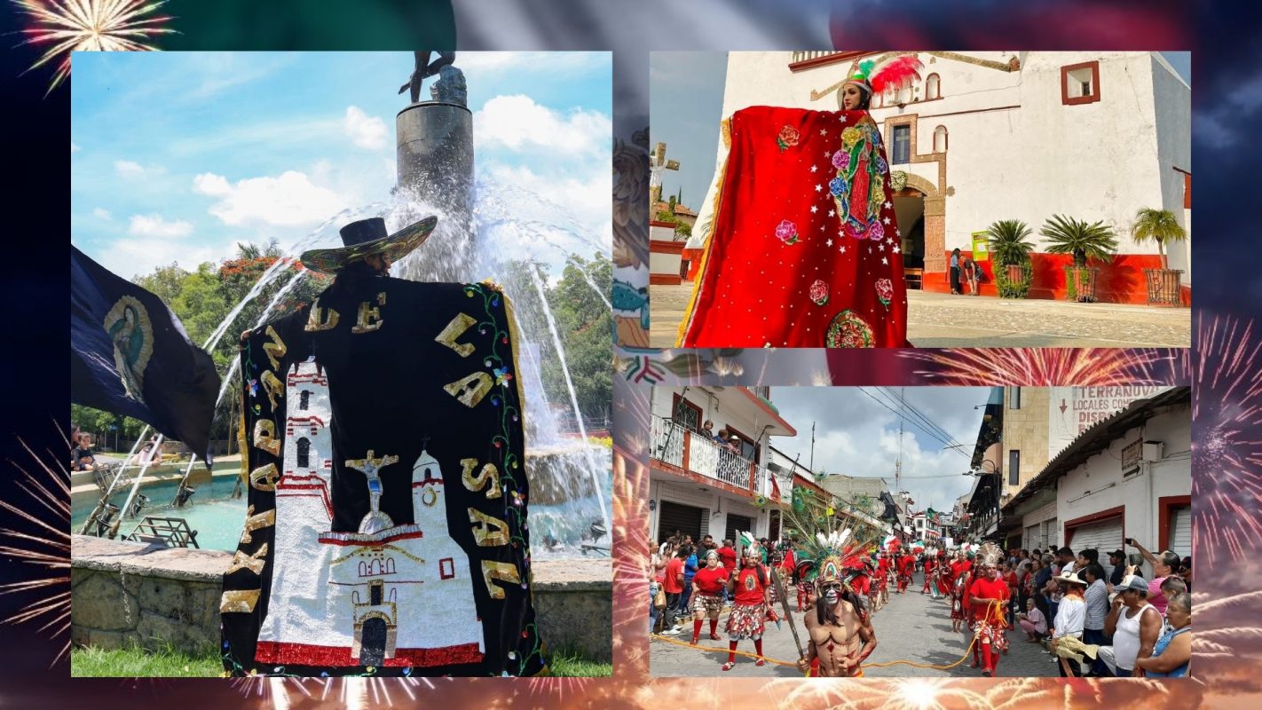 Entre penachos y sombreros tricolor, Ixtapan revive la historia con sabor patrio