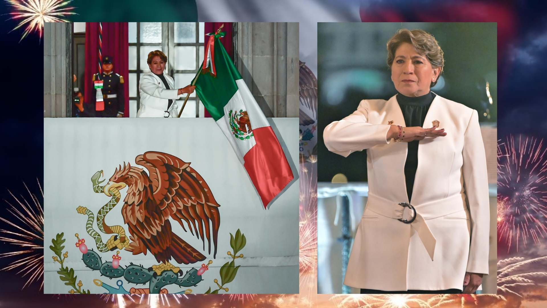 En este momento estás viendo Delfina dio el Grito… y el cielo respondió con cuetes y drones patriotas