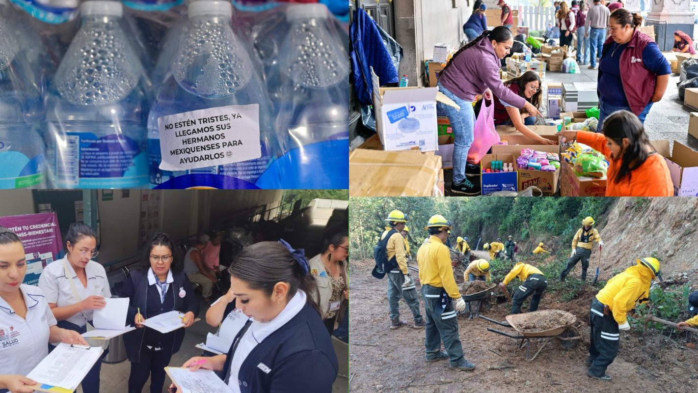 GEM envía más de 216 toneladas de ayuda; EdoMéx responde con solidaridad ante emergencia en Hidalgo