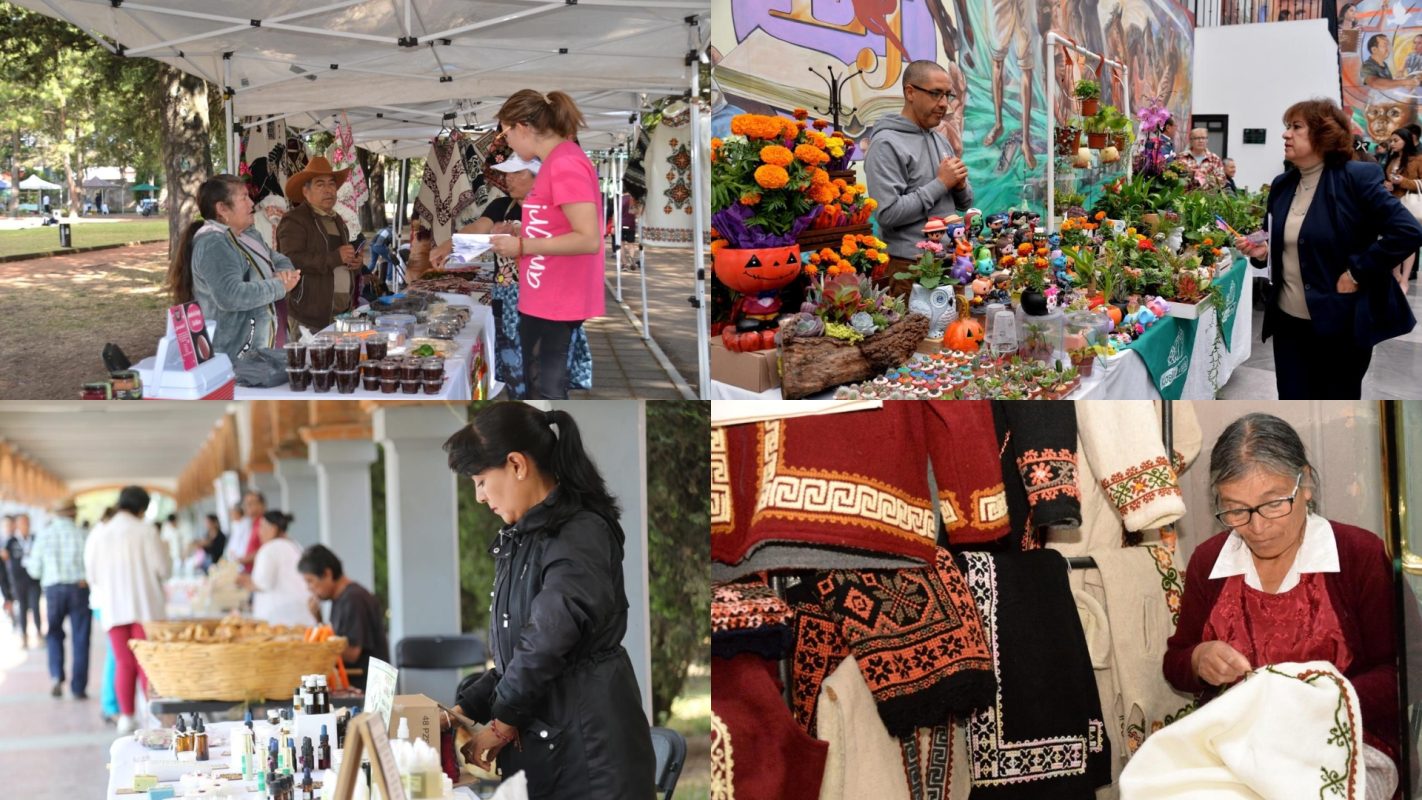 Gobierno del EdoMéx fomenta consumo local y sustentable; lleva Mercadito Verde al Congreso de la Unión