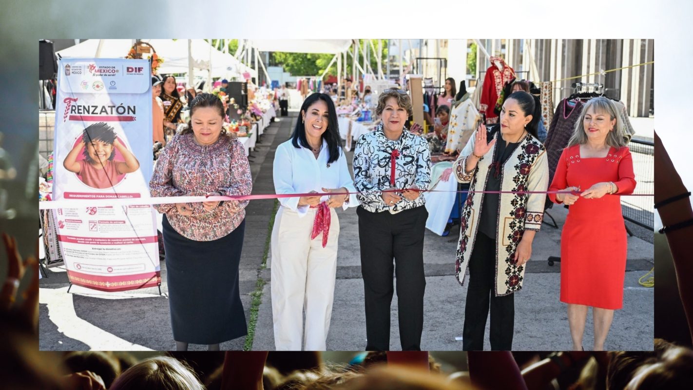 Gobernadora Delfina Gómez y DIFEM invitan al “Trenzatón 2025”