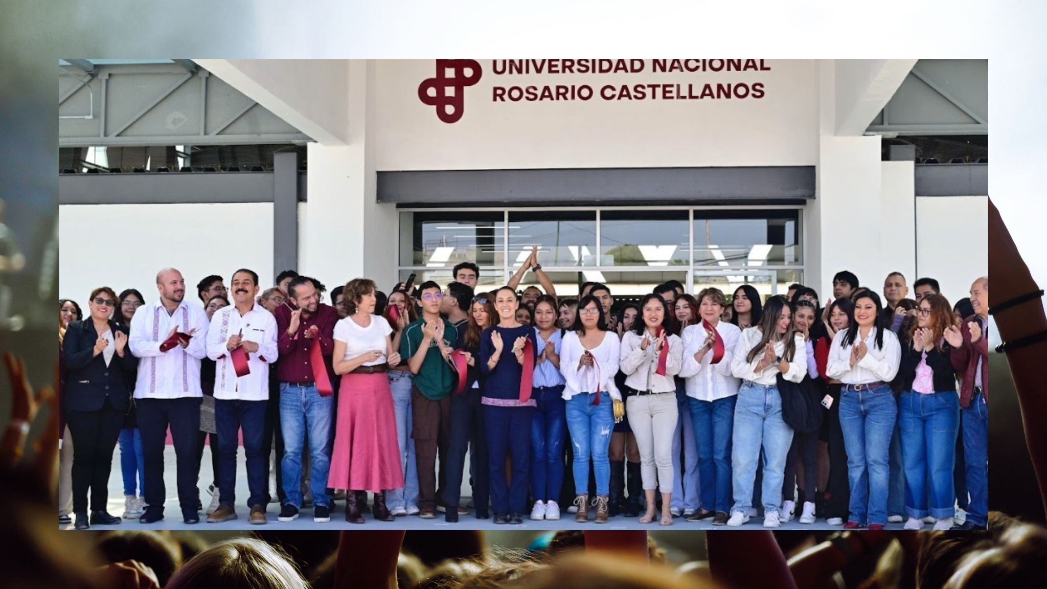 En este momento estás viendo Inauguran en Chalco, Presidenta Claudia Sheinbaum y Gobernadora Delfina Gómez Universidad Rosario Castellanos