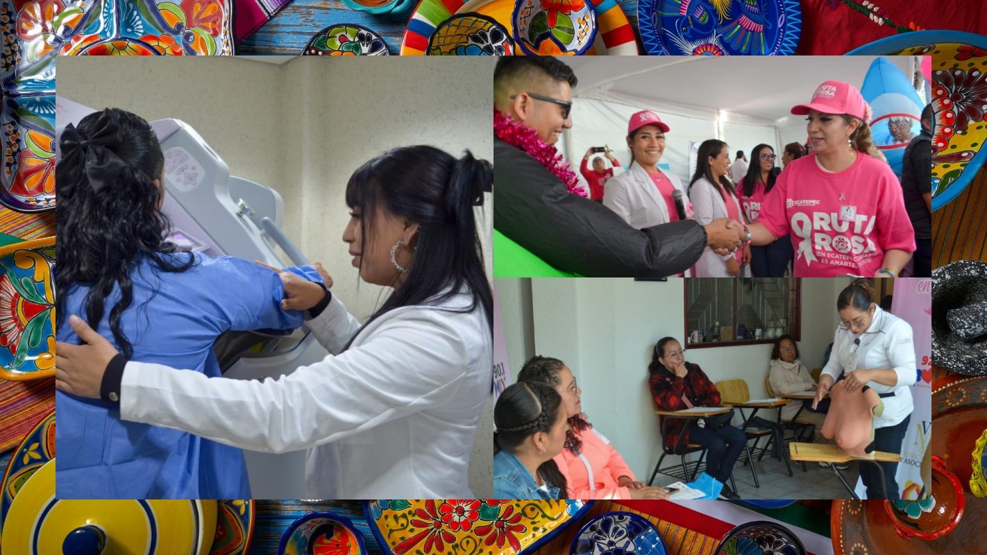 Atiende GEM a más de 12 mil mujeres con acciones de prevención contra el cáncer de mama
