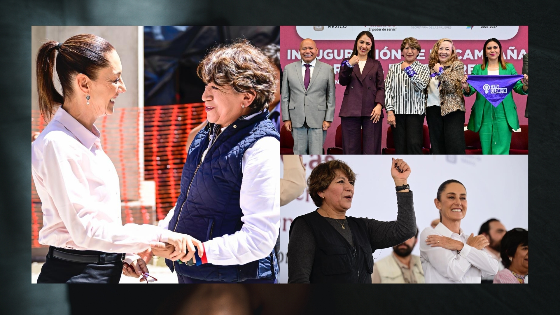 Gobernadora Delfina Gómez propone aumentar castigo a acosadores sexuales; se sancionará a policías y ministerios públicos que no atiendan a víctimas