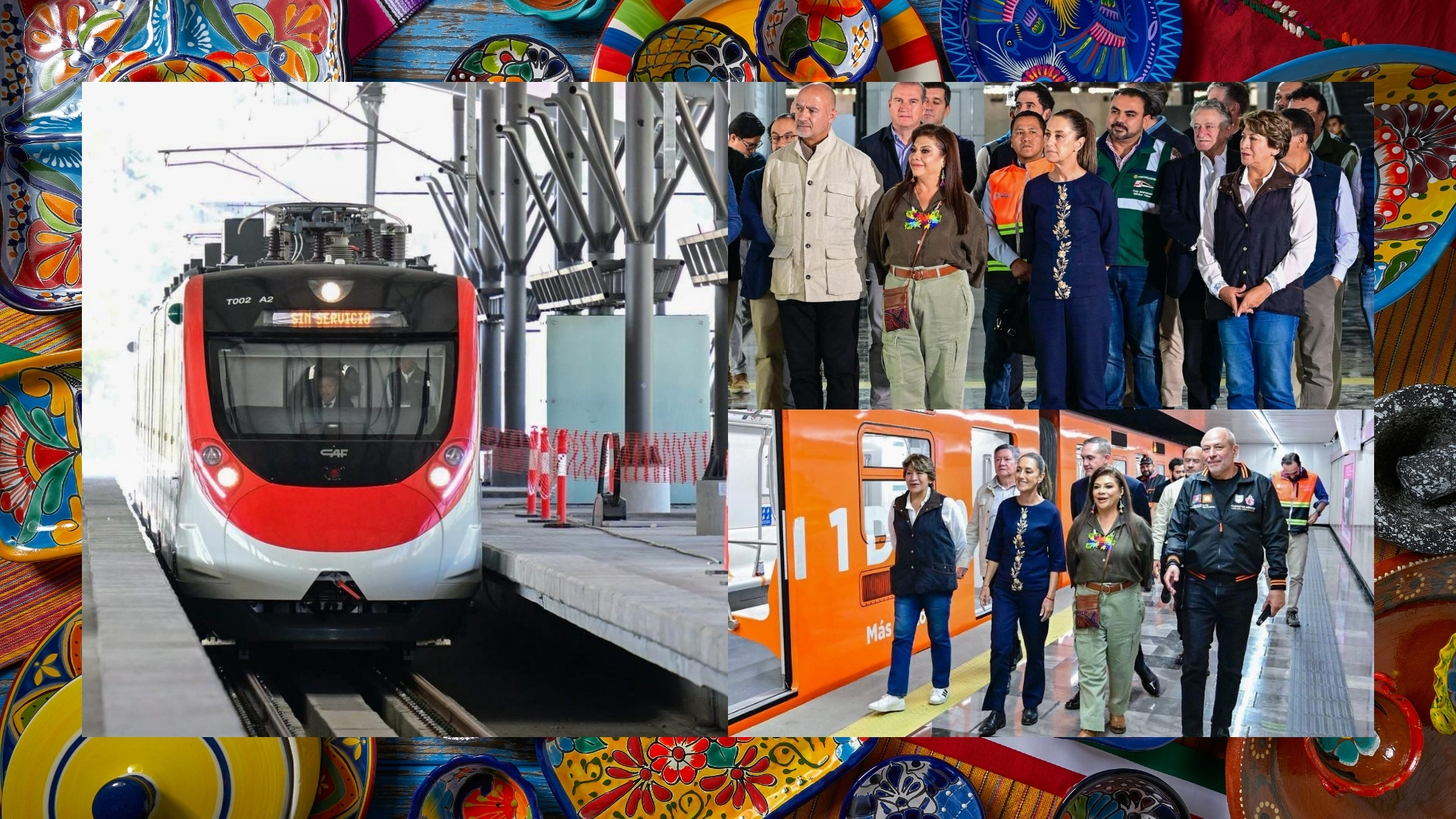 En este momento estás viendo Anuncian Presidenta Sheinbaum y Gobernadora Gómez arranque del tramo Santa Fe – Observatorio del Tren El Insurgente para finales de enero del 2026